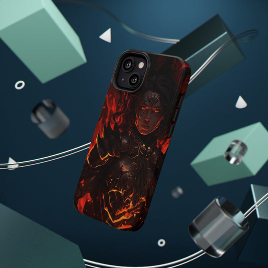 Fantasy Series Impact-Resistant Phone Case for iPhone and Samsung - Death Knight