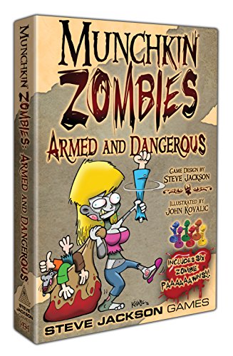 Steve Jackson Games Munchkin Zombies Armed & Dangerous Deluxe