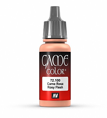 Vallejo Game Color Rosy Flesh Paint, 17ml