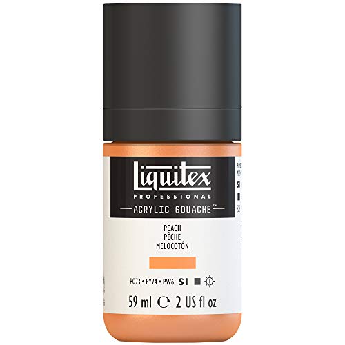 Liquitex Professional Acrylic Gouache, 2-oz Bottle, Peach 2 Fl