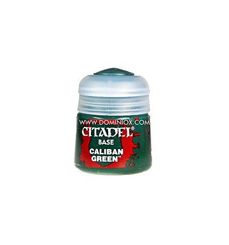 Games Workshop 21-12 Citadel Base Paint Caliban Green 12Ml