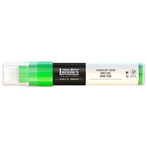 Liquitex Professional Wide Paint Marker, Fluorescent Green