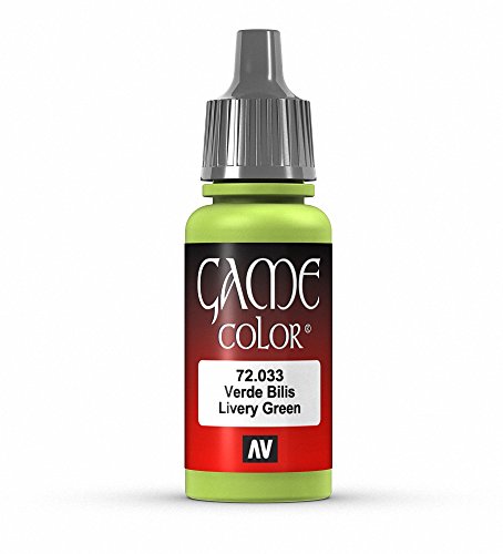 Vallejo Game Color Livery Green Paint, 17ml