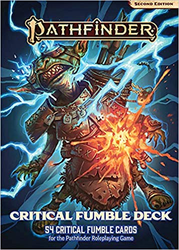 Load image into Gallery viewer, Pathfinder Critical Fumble Deck (Second Edition) by Paizo  PZO2206
