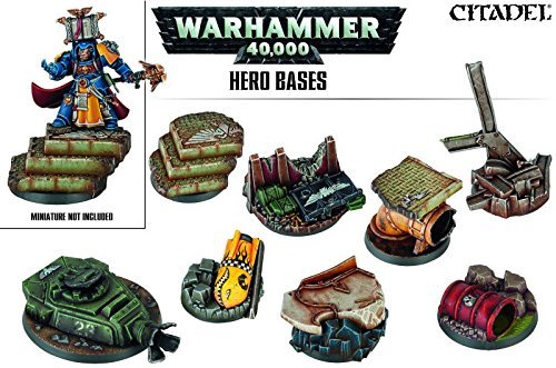 Games Workshop Citadel Warhammer 40k Hero Bases 64-01