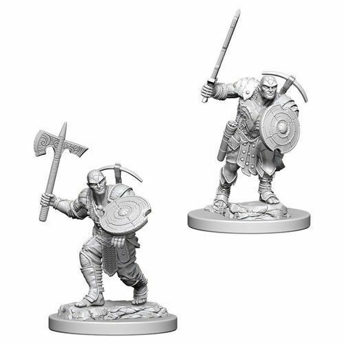 Dungeons & Dragons Mini- Earth Genasi Male Fighter WZK73203
