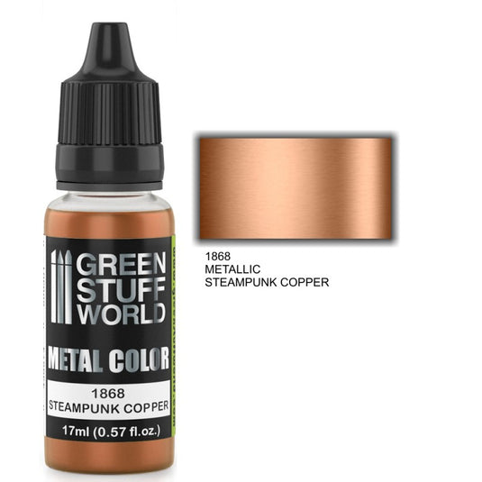 Green Stuff World - Metallic Paint Steampunk Copper 1868