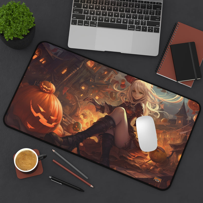 Load image into Gallery viewer, Design Series High Fantasy RPG - Female Adventurer #2 Neoprene Playmat, Mousepad for Gaming
