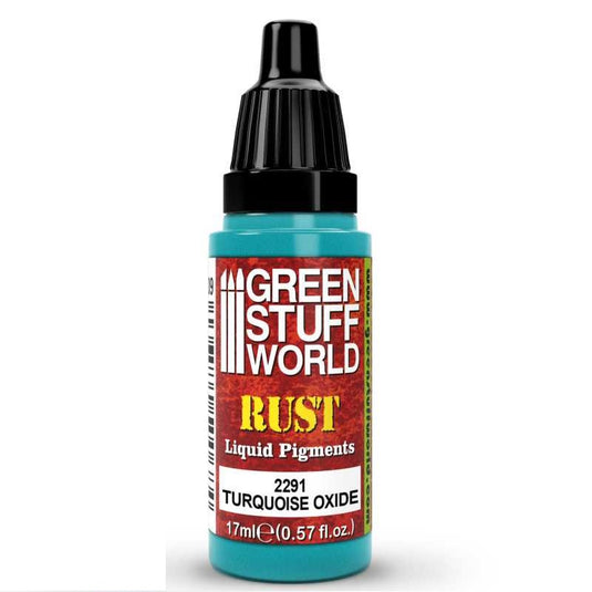 Green Stuff World for Models and Miniatures Liquid Pigments: Turquoise Oxide 2291