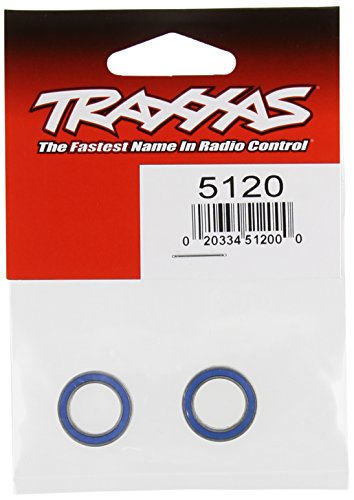 Traxxas 5120 Blue Rubber Shield Ball Bearings, 12x18x4mm (pair)
