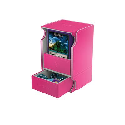 GameGenic Watchtower 100+ Convertible Pink Deck Box