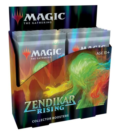 Magic The Gathering Zendikar Rising Collector Booster Box (12 Packs)