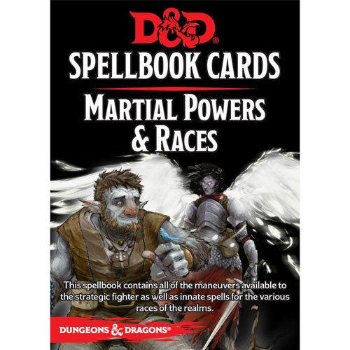 Gale Force Nine Dungeons & Dragons Spellbook Cards: Martial Deck GF973921