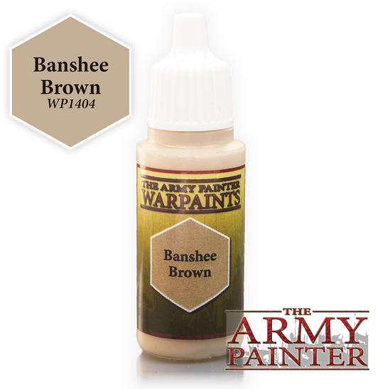 The Army Painter Warpaints 18ml Banshee Brown "Brown Variant" WP1404