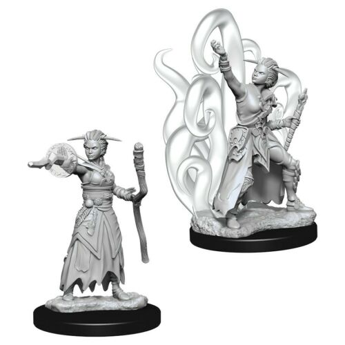 Load image into Gallery viewer, Dungeons &amp; Dragons Nolzur&#39;s Marvelous Miniatures - Female Human Warlock WZK73837
