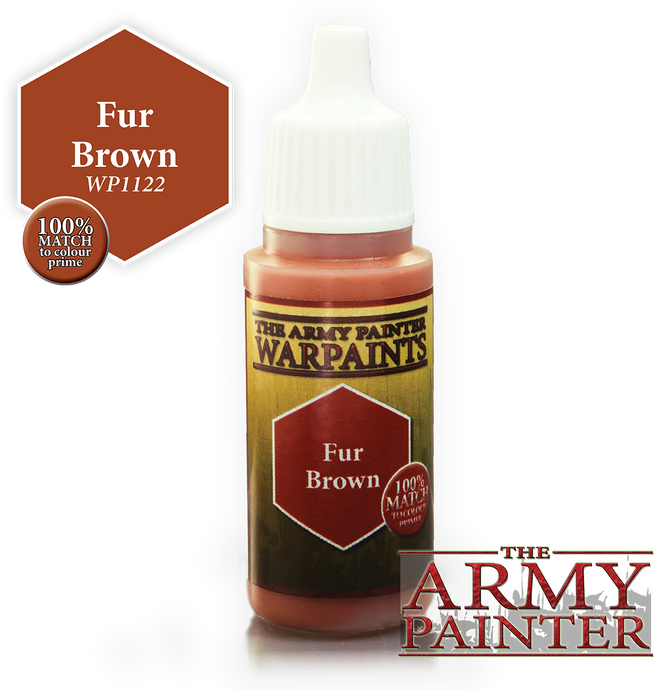 The Army Painter Warpaints 18ml Fur Brown 