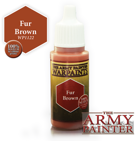 The Army Painter Warpaints 18ml Fur Brown "Brown Variant" WP1122