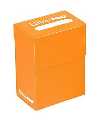 Ultra Pro Deck Box Orange Card Holder for Standard & Small CCG MTG Gaming