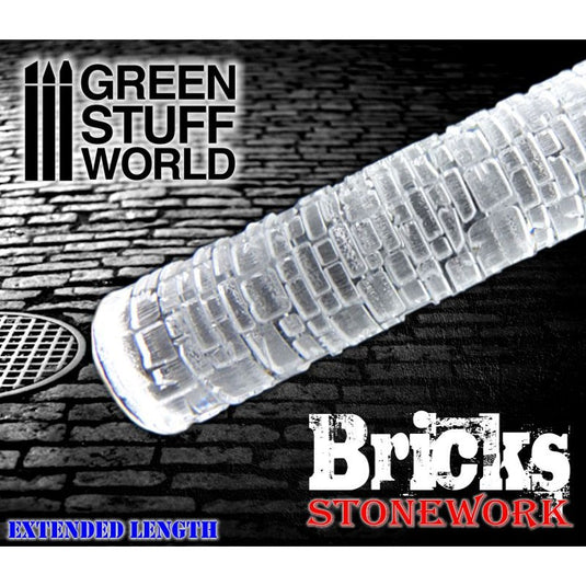  Green Stuff World - Rolling pin with Handle - Dutch Bricks  Small 10489 : Toys & Games