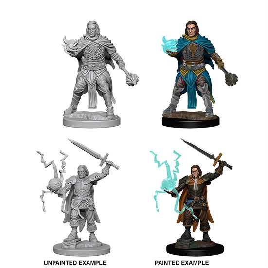 Load image into Gallery viewer, Pathfinder Deep Cuts Unpainted Miniatures: Human Male Cleric WZK72600
