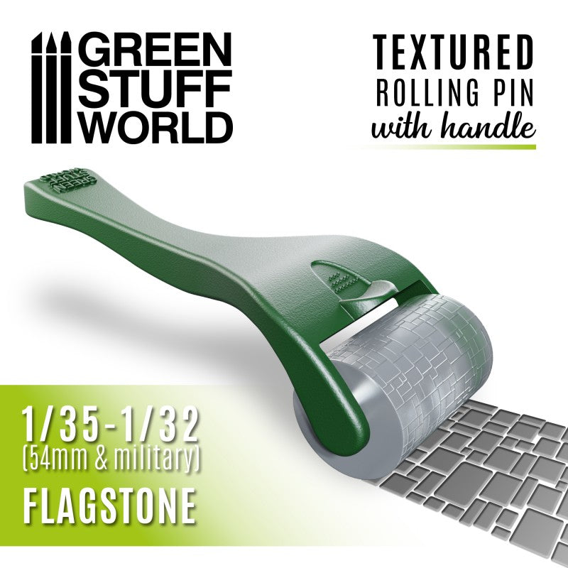 Load image into Gallery viewer, Green Stuff World - Rolling pin with Handle – Flagstone 10493
