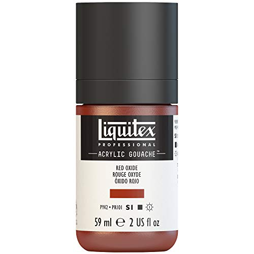 Liquitex Professional Acrylic Gouache 2-oz bottle, Red Oxide