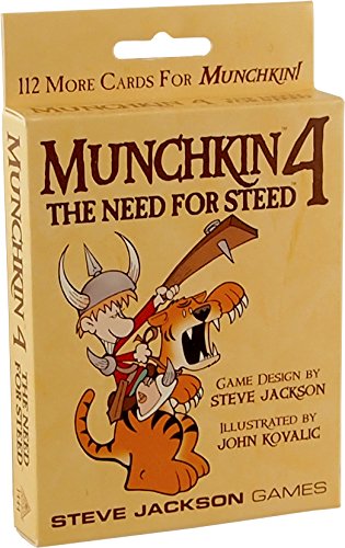 Munchkin 4 Need for Steed expansion 112 Cards For Munchkin