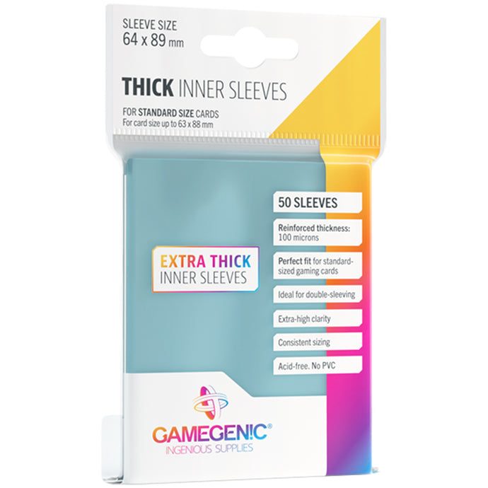 GameGenic Thick Inner Sleeves