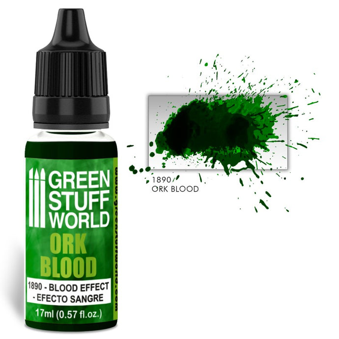 Green Stuff World Paint for Models and Miniatures - Ork Blood 1890