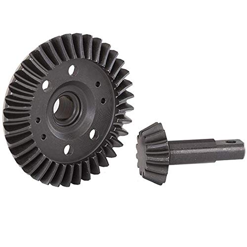 Traxxas 5379R Ring gear, differential/ pinion gear, differential machined, spiral cut