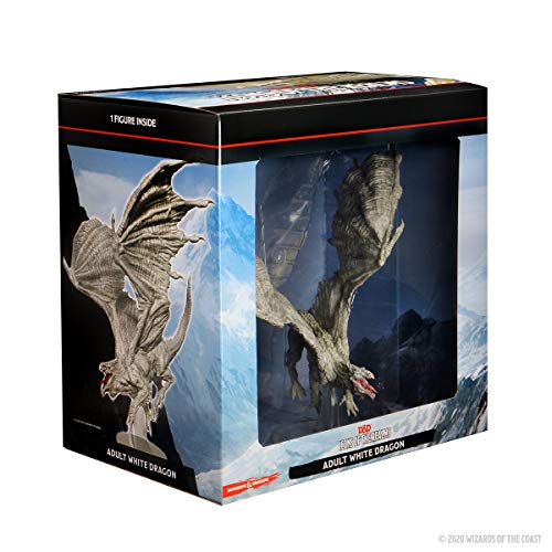 WizKids D&D Icons of The Realms: Adult White Dragon Premium Figure