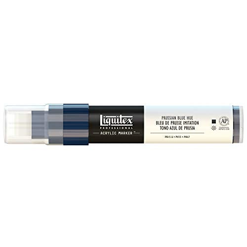Liquitex Professional Wide Paint Marker, Prussian Blue Hue