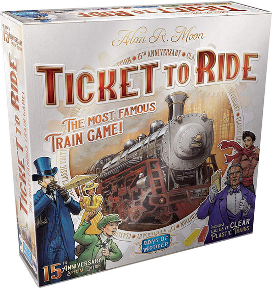 Days of Wonder Ticket to Ride Us 15th Anniversary Edition