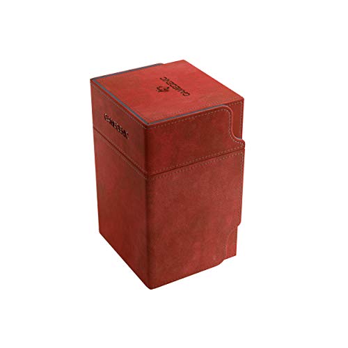 Gamegenic Deck Box: Watchtower Convertible Red (100ct) Asmodee