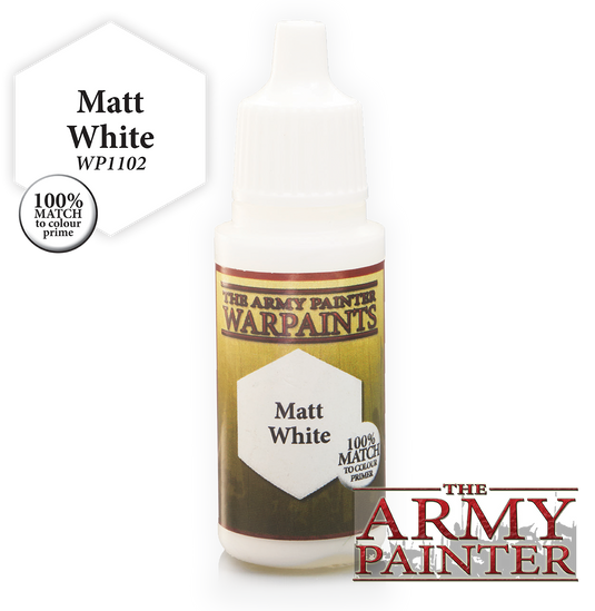 The Army Painter Warpaints 18ml Matt White "White Variant"