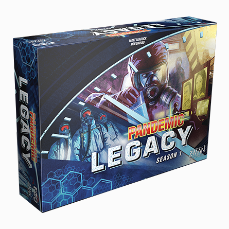 Load image into Gallery viewer, Z-Man Games Pandemic Legacy Season 1 Blue Edition 2-4 Player Board Game

