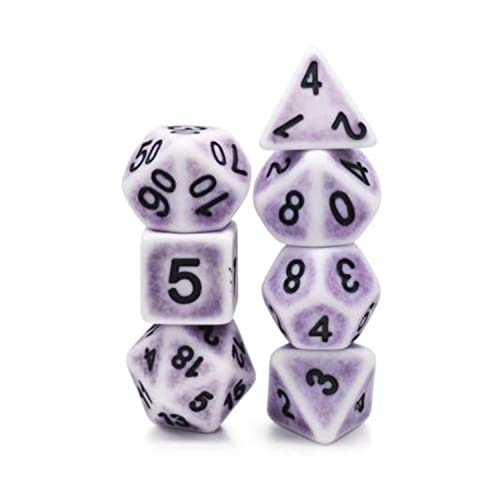 Foam Brain Games Lavender Ancient RPG Dice Set FBG2069