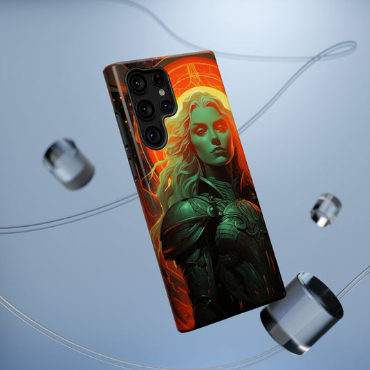 Fantasy Series Impact-Resistant Phone Case for iPhone and Samsung - Paladin