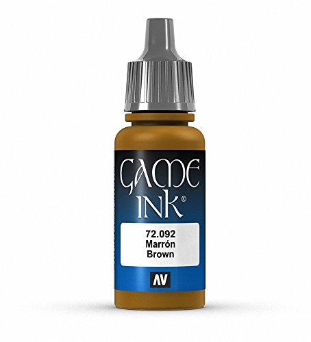 Vallejo Game Color Brown Ink Paint, 17ml