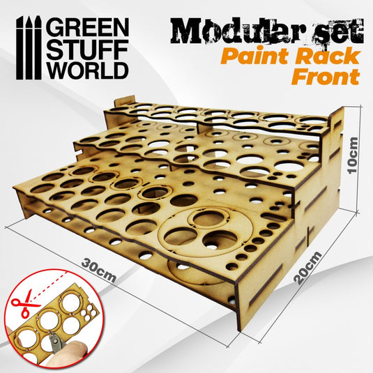Green Stuff World Modular Paint Rack - Front 9846