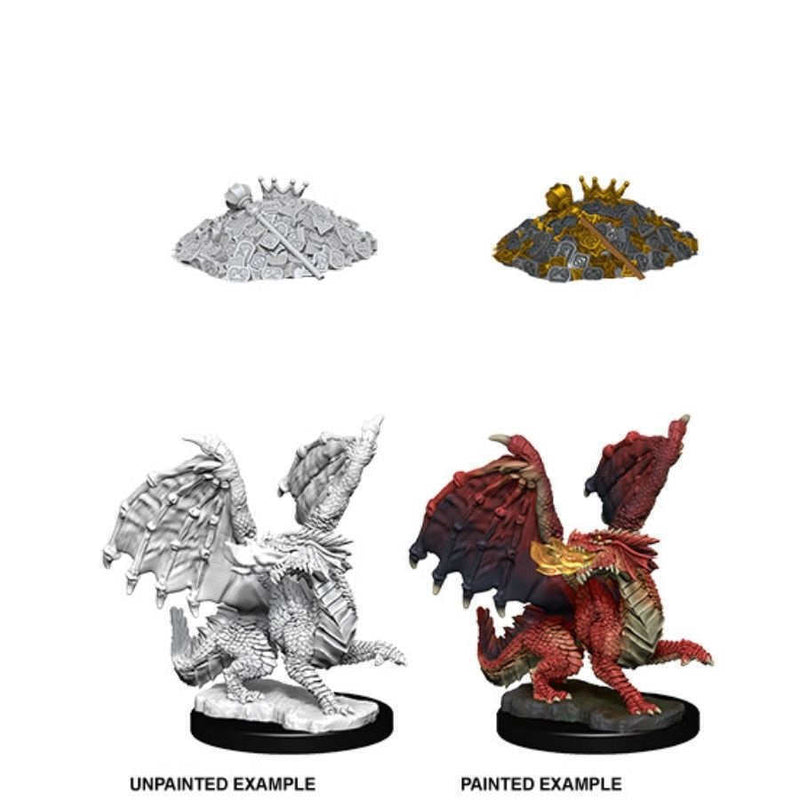 Load image into Gallery viewer, Dungeons &amp; Dragons Nolzur&#39;s Marvelous Miniatures - Red Dragon Wyrmling WZK73851
