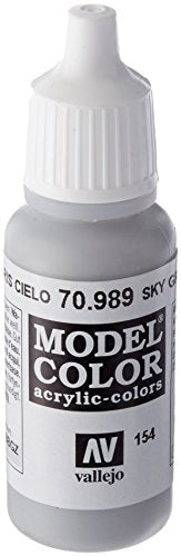 Vallejo Model Color Acrylic Paint, Sky Grey