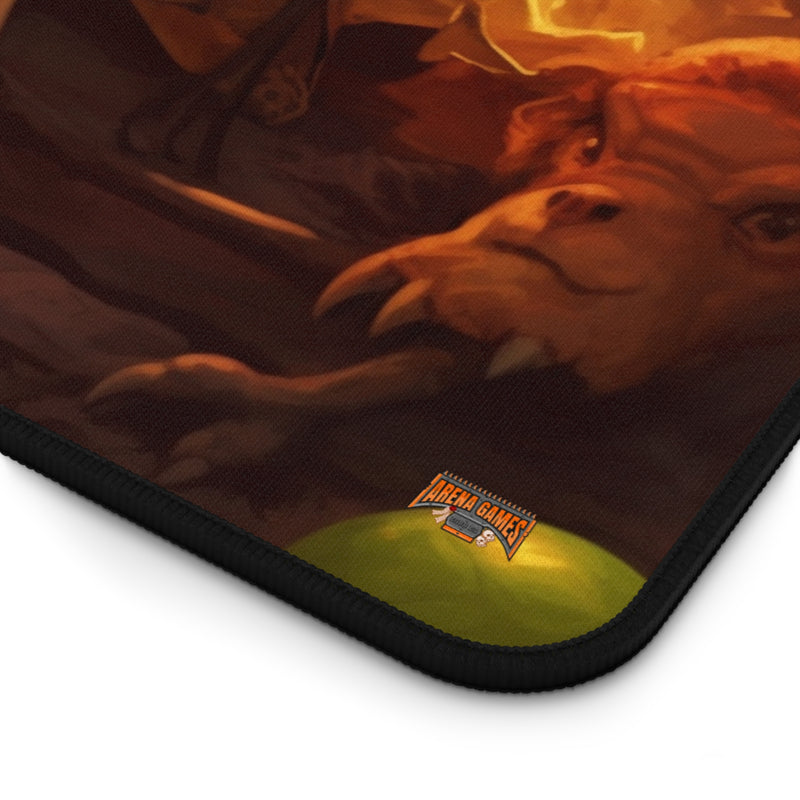 Load image into Gallery viewer, Design Series High Fantasy RPG - Female Adventurer #5 Neoprene Playmat, Mousepad for Gaming
