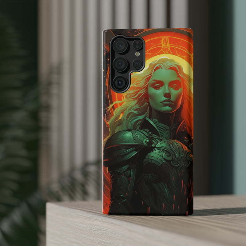 Load image into Gallery viewer, Fantasy Series Impact-Resistant Phone Case for iPhone and Samsung - Paladin

