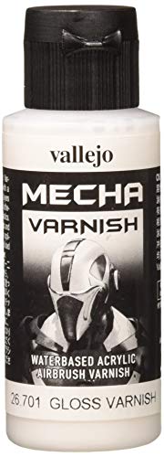 Vallejo Mecha Gloss Varnish 60ml Painting Accessories