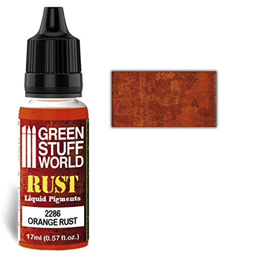 Green Stuff World for Models & Miniatures Liquid Pigments Orange Rust 2286