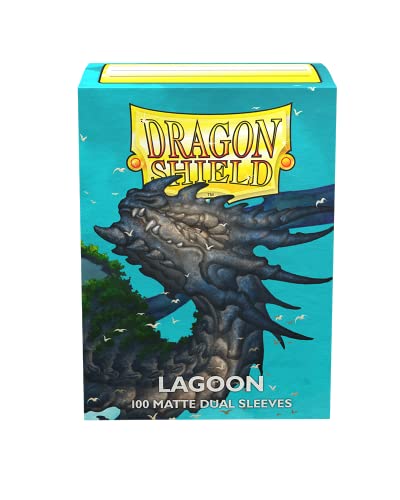 Dragon Shield Standard Size Card Sleeves – Matte Dual Lagoon 100CT - Cobbco