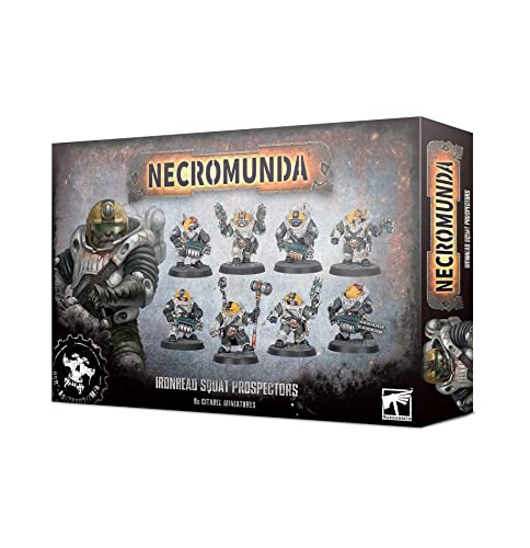 Games Workshop Necromunda - Ironhead Squat Prospectors 301-01