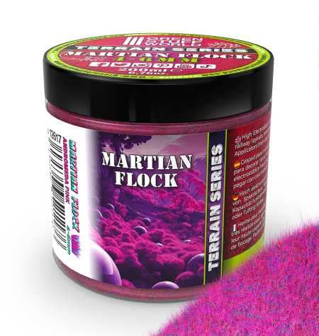 Green Stuff World Martian Fluor Grass - 200ml Flocking for Basing Miniatures and Terrain