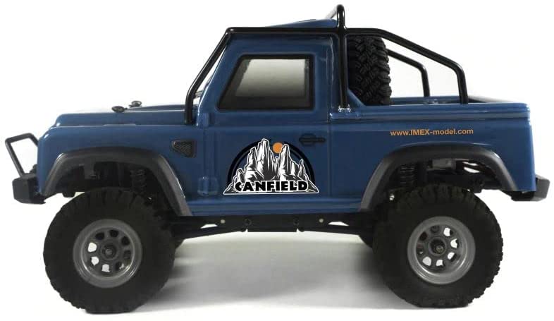 Load image into Gallery viewer, IMEX Canfield Mini 1:24 Scale RC Crawler IMX25050 (Blue)
